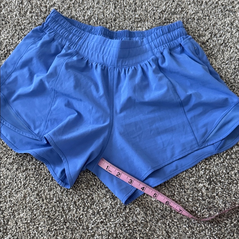Lululemon Hotty Hot Shorts, Size 6 Wild Indigo - Picture 3 of 4
